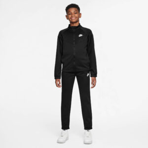 NIKE K NSW DF TRACKSUIT PK FZ BLACK/BLACK/WHITE