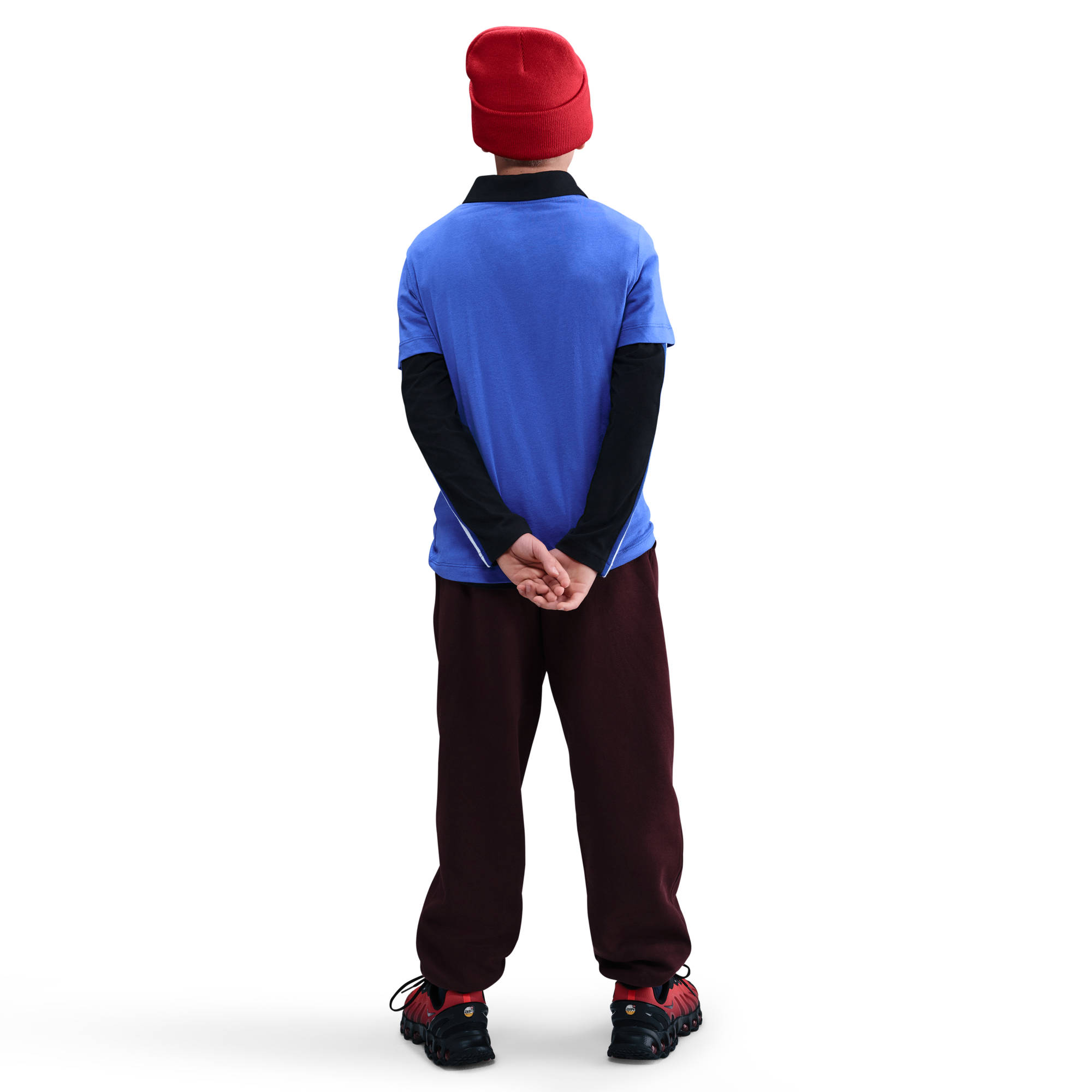 NIKE K NSW TEE EMB FUTURA LBR COMET BLUE – Bild 2