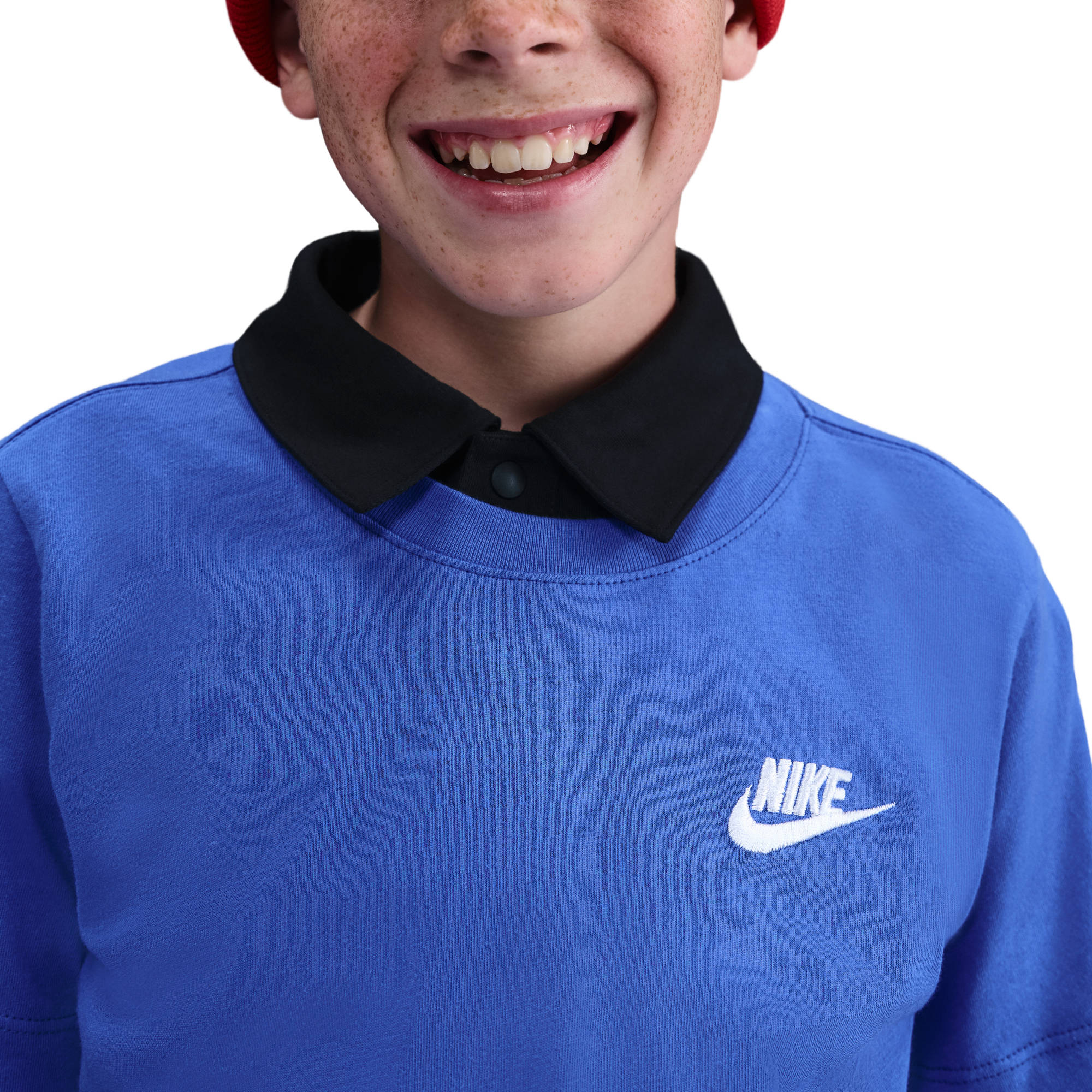 NIKE K NSW TEE EMB FUTURA LBR COMET BLUE – Bild 5