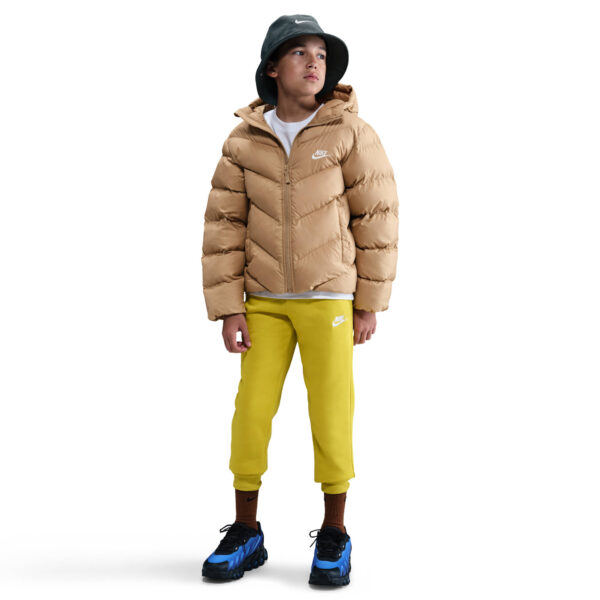 NIKE K NSW TF ADP PUFFER HEMP/WHITE – Bild 3