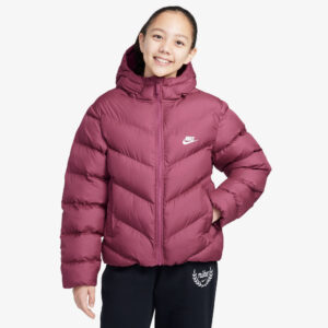 NIKE K NSW TF ADP PUFFER SWEET BEET/WHITE