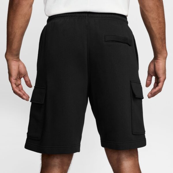 NIKE M NK CLUB BB CARGO SHORT BLACK/BLACK/WHITE – Bild 2