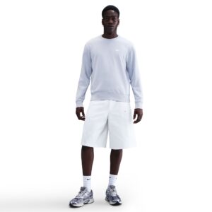 NIKE M NK CLUB FT CREW GHOST/WHITE