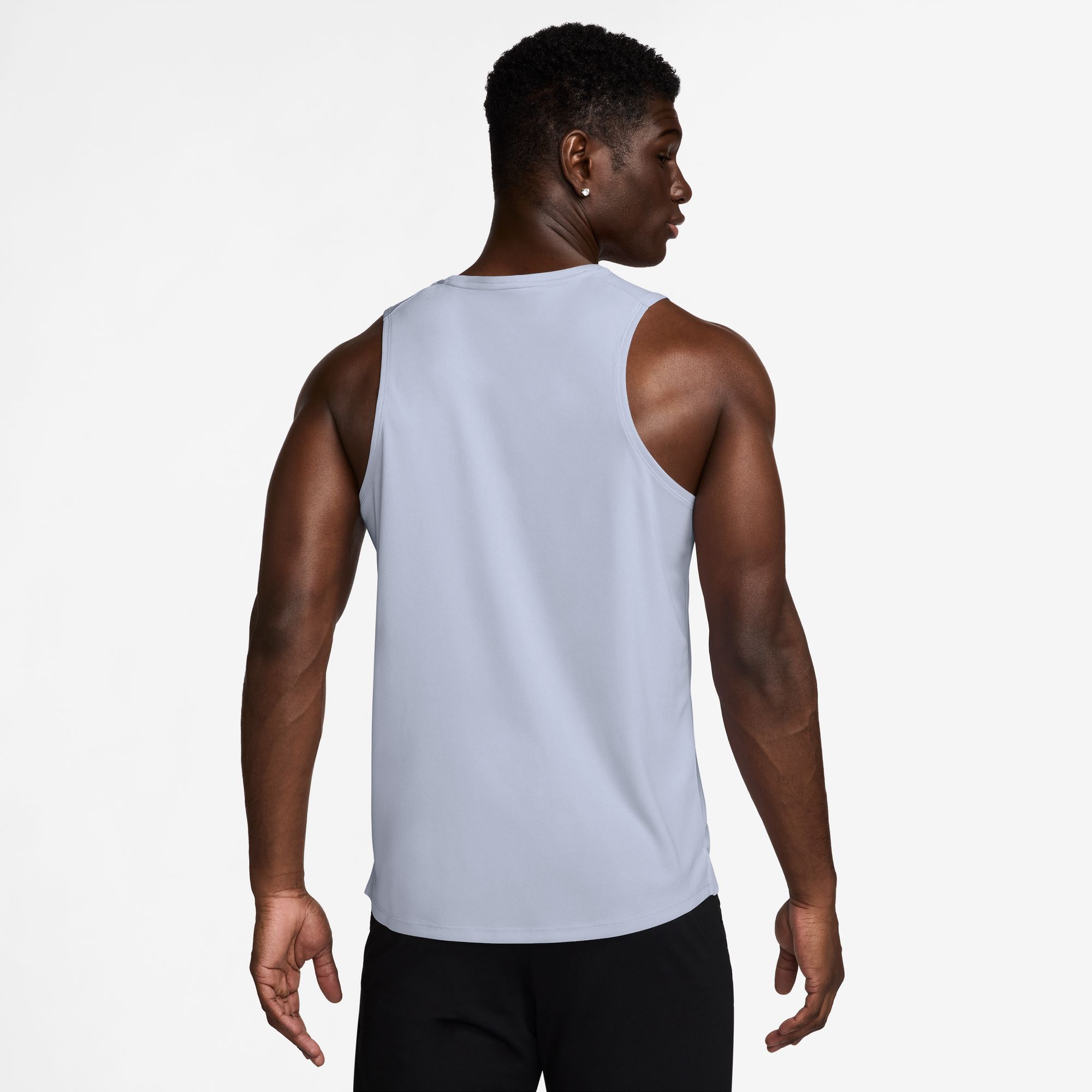 NIKE M NK DF MILER TANK GHOST/REFLECTIVE SILV – Bild 2