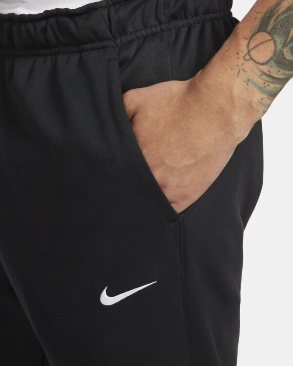 NIKE M NK TF PANT TAPER BLACK/BLACK/WHITE – Bild 2