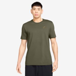 NIKE M NSW CLUB TEE MEDIUM OLIVE/PARACHUTE BEIGE