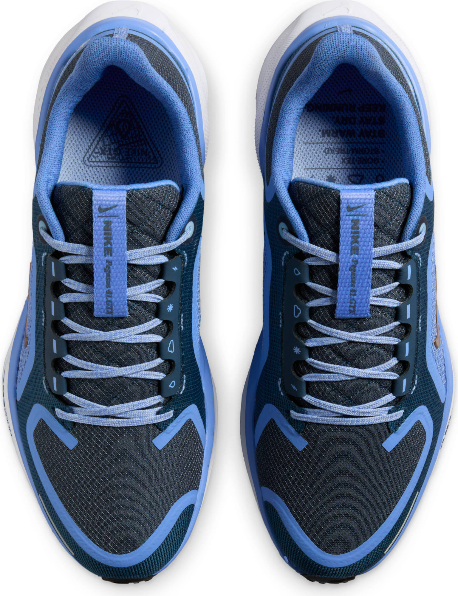 NIKE W AIR ZM PEGASUS 41 GTX COBALT BLISS/MTLC RED BRONZE-A – Bild 2