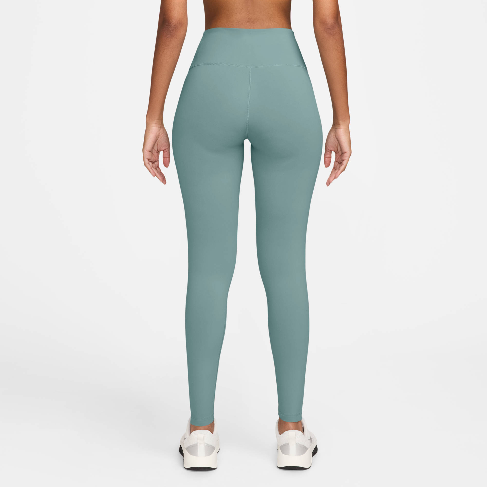NIKE W NK DF ONE HR TIGHT WT CANNON/WHITE – Bild 2