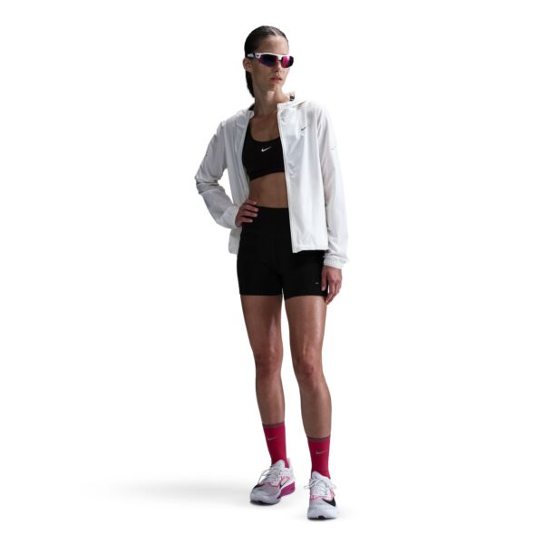 NIKE W NK DF SWIFT HR 4IN SHORT BLACK/REFLECTIVE SILV