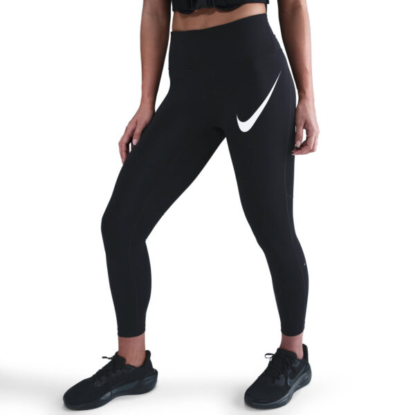 NIKE W NK DF TEMPO HR 7/8 TGT SWHBR BLACK/REFLECTIVE SILV/WHITE – Bild 3