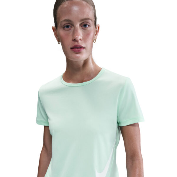 NIKE W NK TEMPO SWSH HBR DF SS TOP MINT FOAM/WHITE – Bild 2