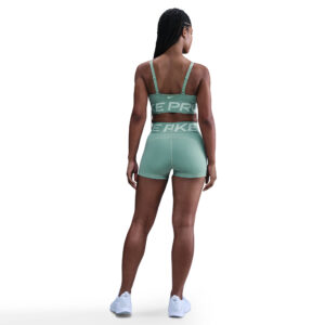 NIKE W NP SCULPT DF HR 3IN SHORT CANNON/WHITE