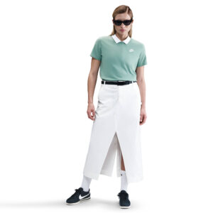 NIKE W NSW CLUB SS TEE CANNON/WHITE