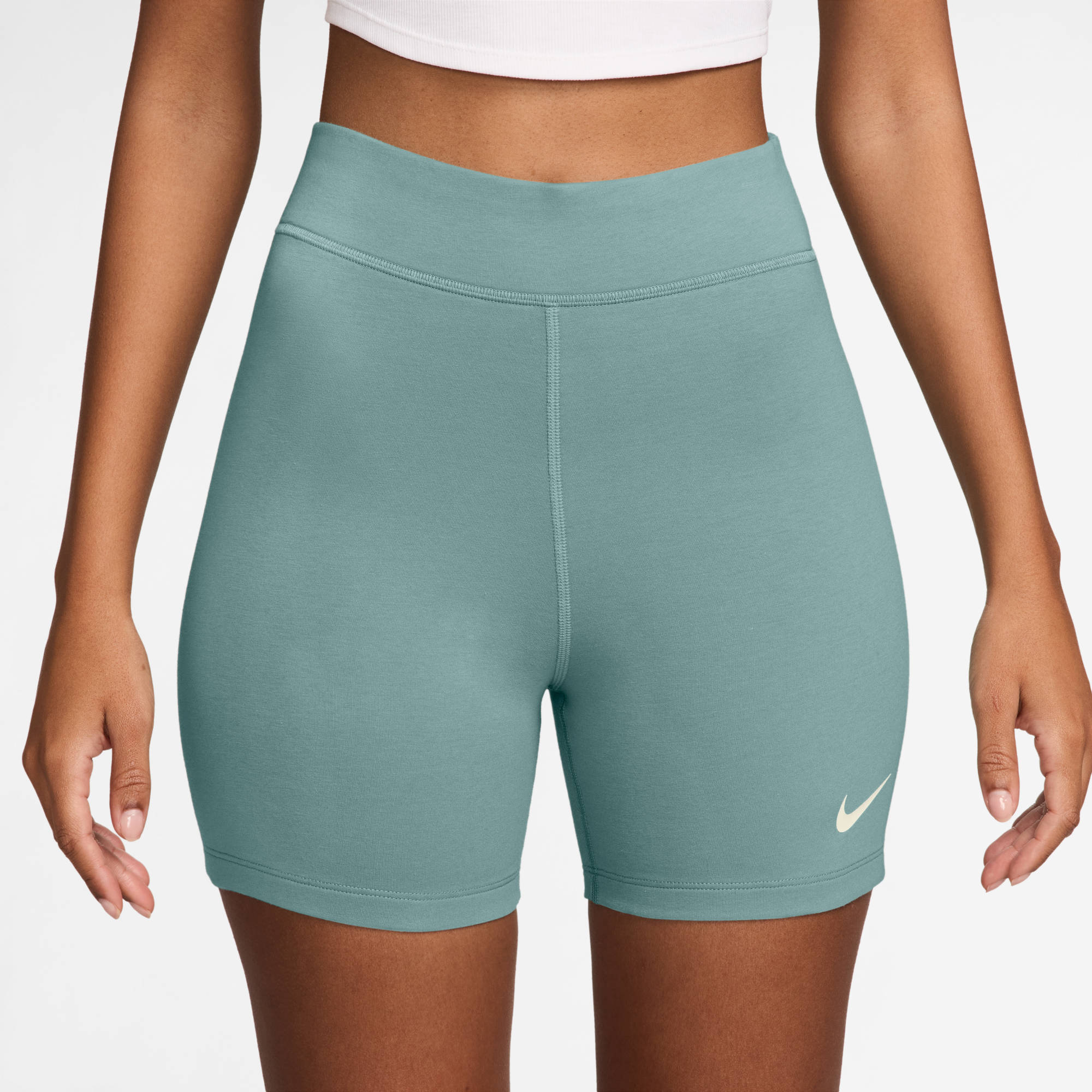 NIKE W NSW NK CLSC HR 5IN SHORT LBR CANNON/SAIL