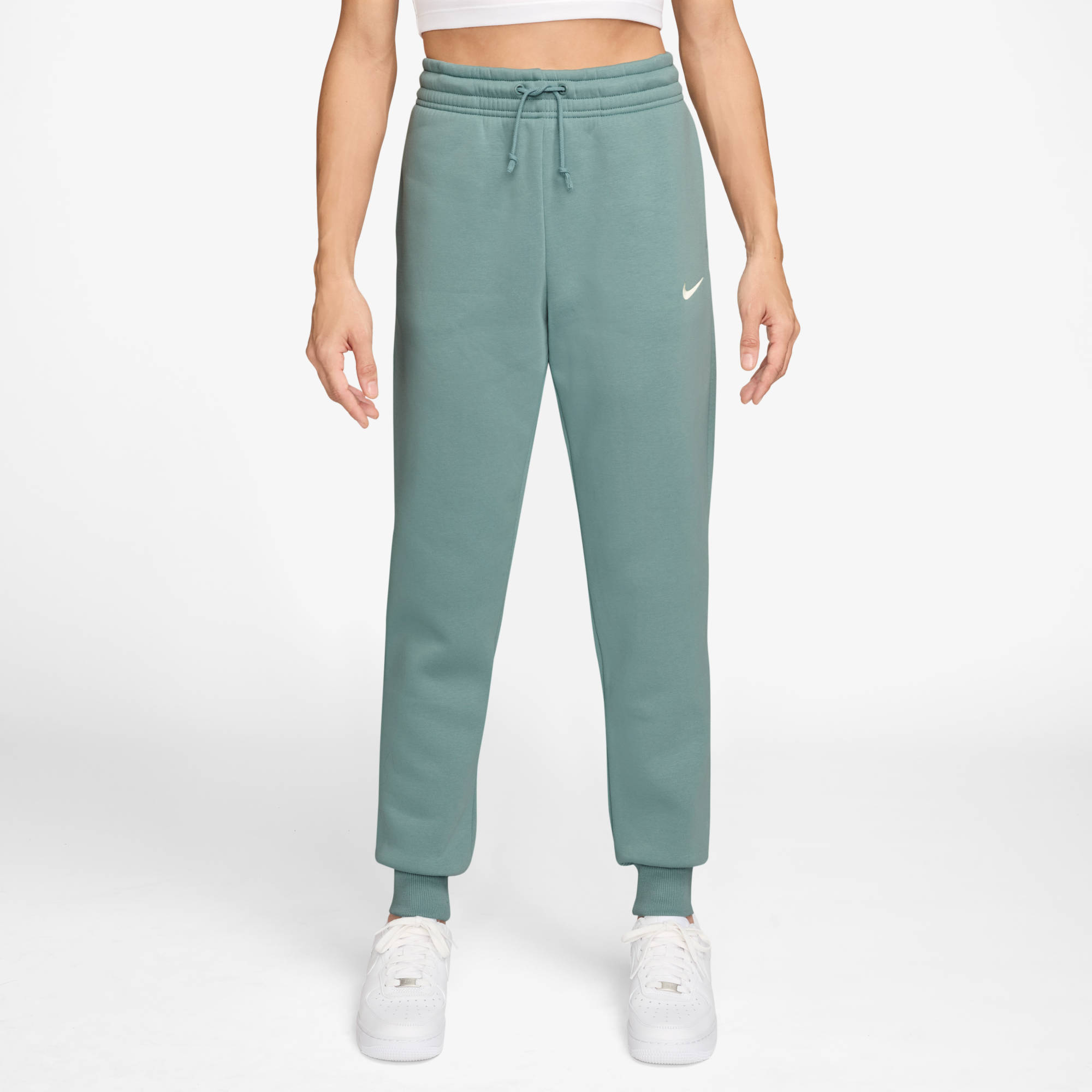 NIKE W NSW PHNX FLC MR PANT STD CANNON/SAIL