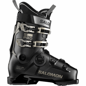 SALOMON ALP. BOOTS S/PRO DELTA BOA X85 BLACK/BLACK/LIGHT BRONZE MET.