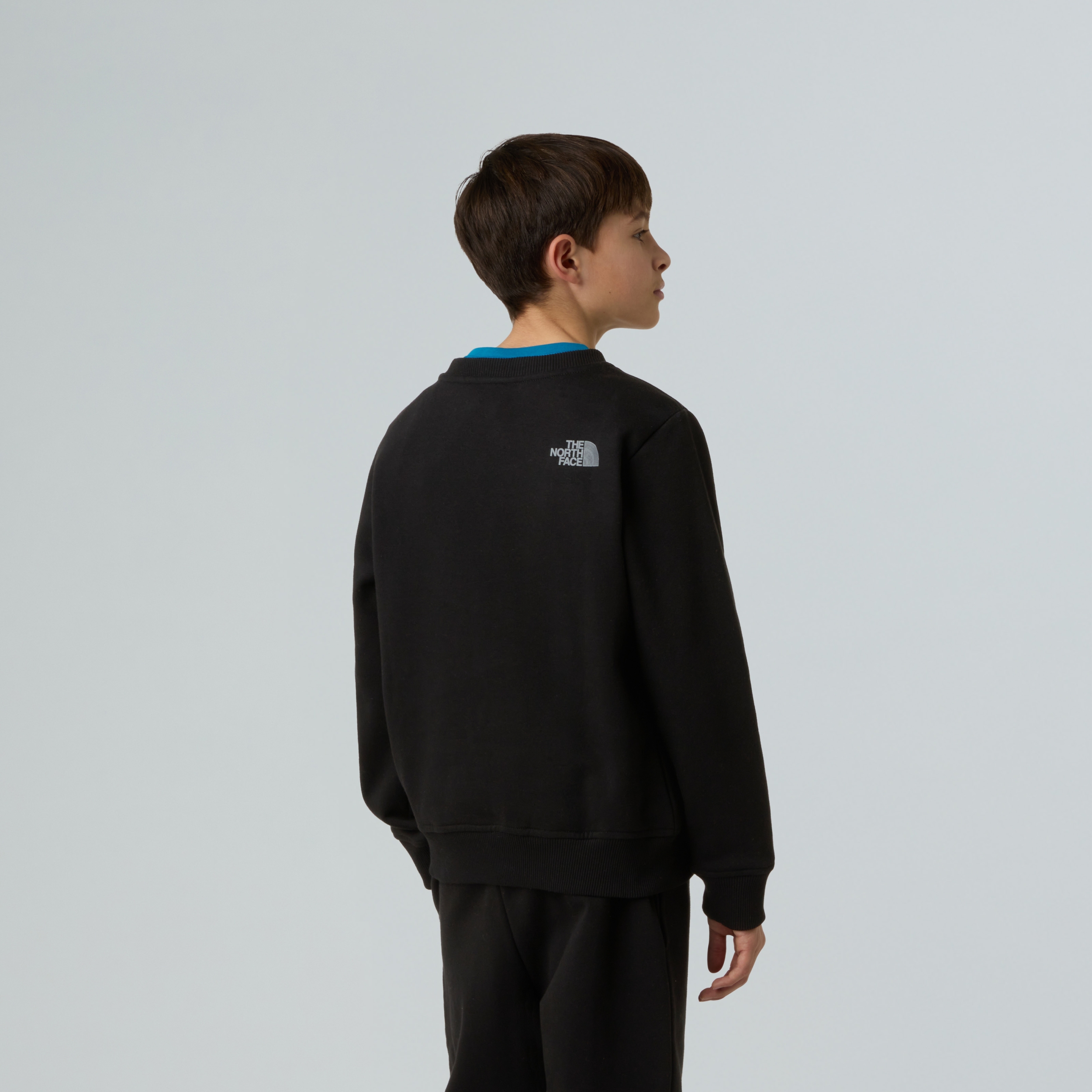 THE NORTH FACE B REFLECTIVE LOGO RELAXED CREW TNF BLACK – Bild 4