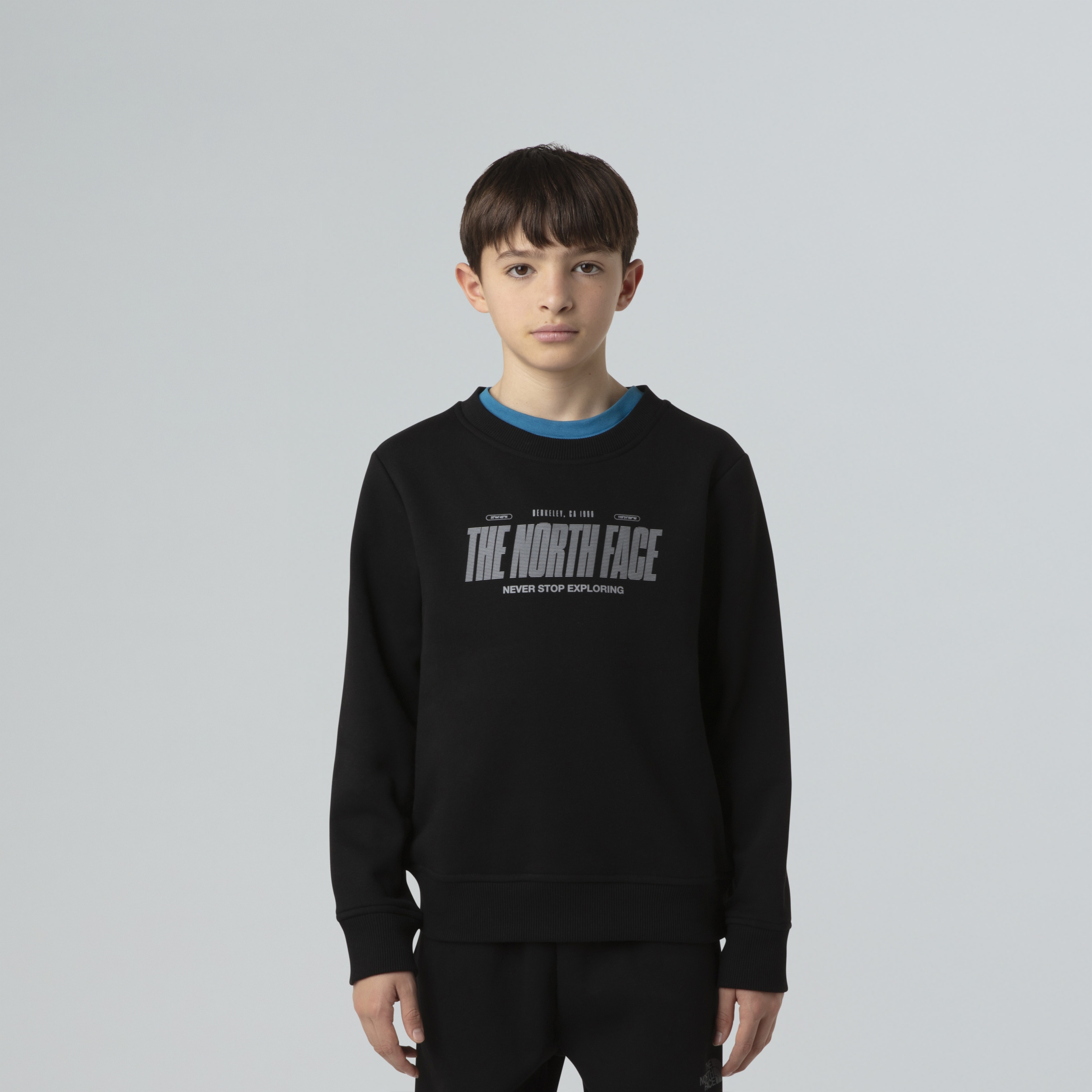 THE NORTH FACE B REFLECTIVE LOGO RELAXED CREW TNF BLACK – Bild 5