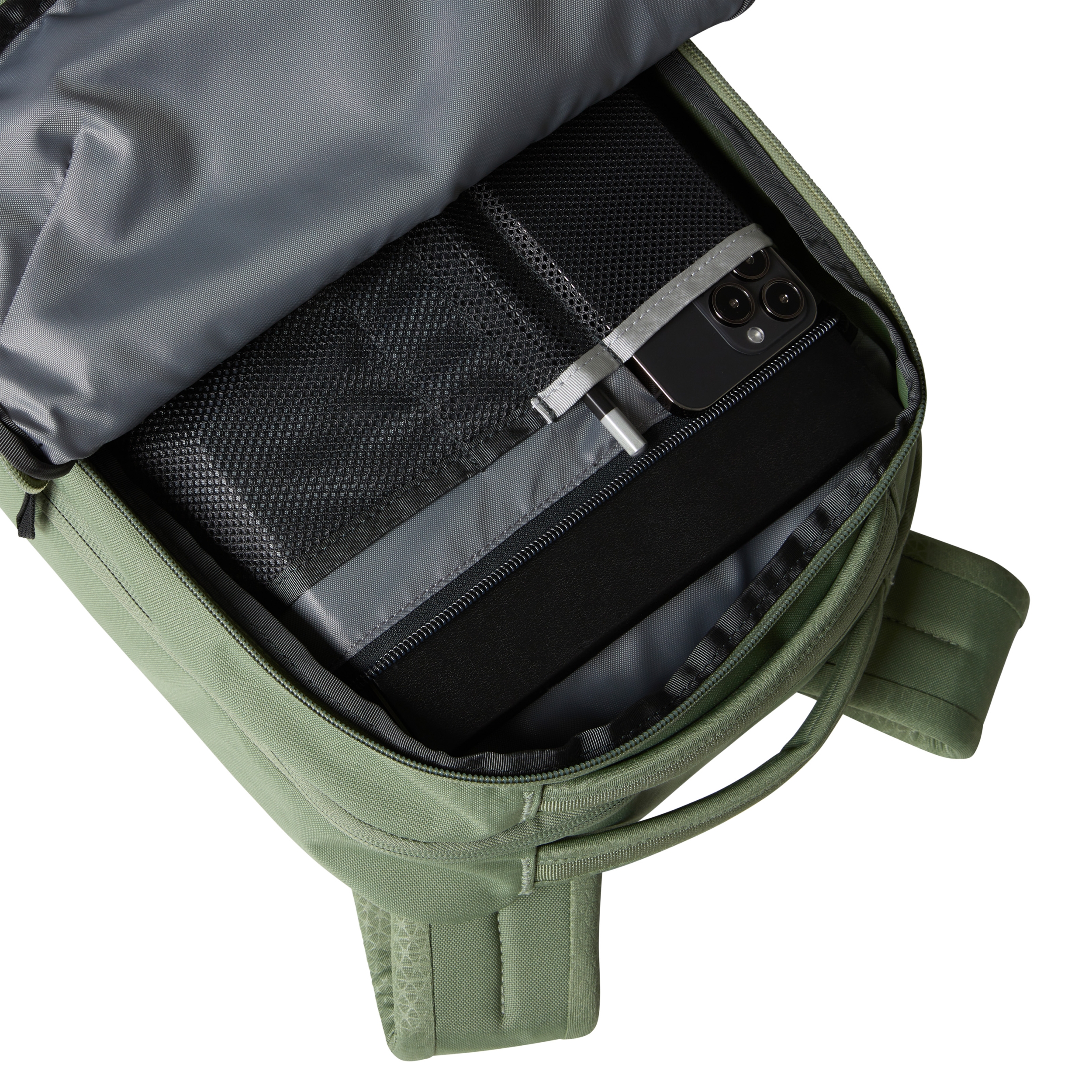 THE NORTH FACE JESTER BARK MIST/TNF BLACK – Bild 5