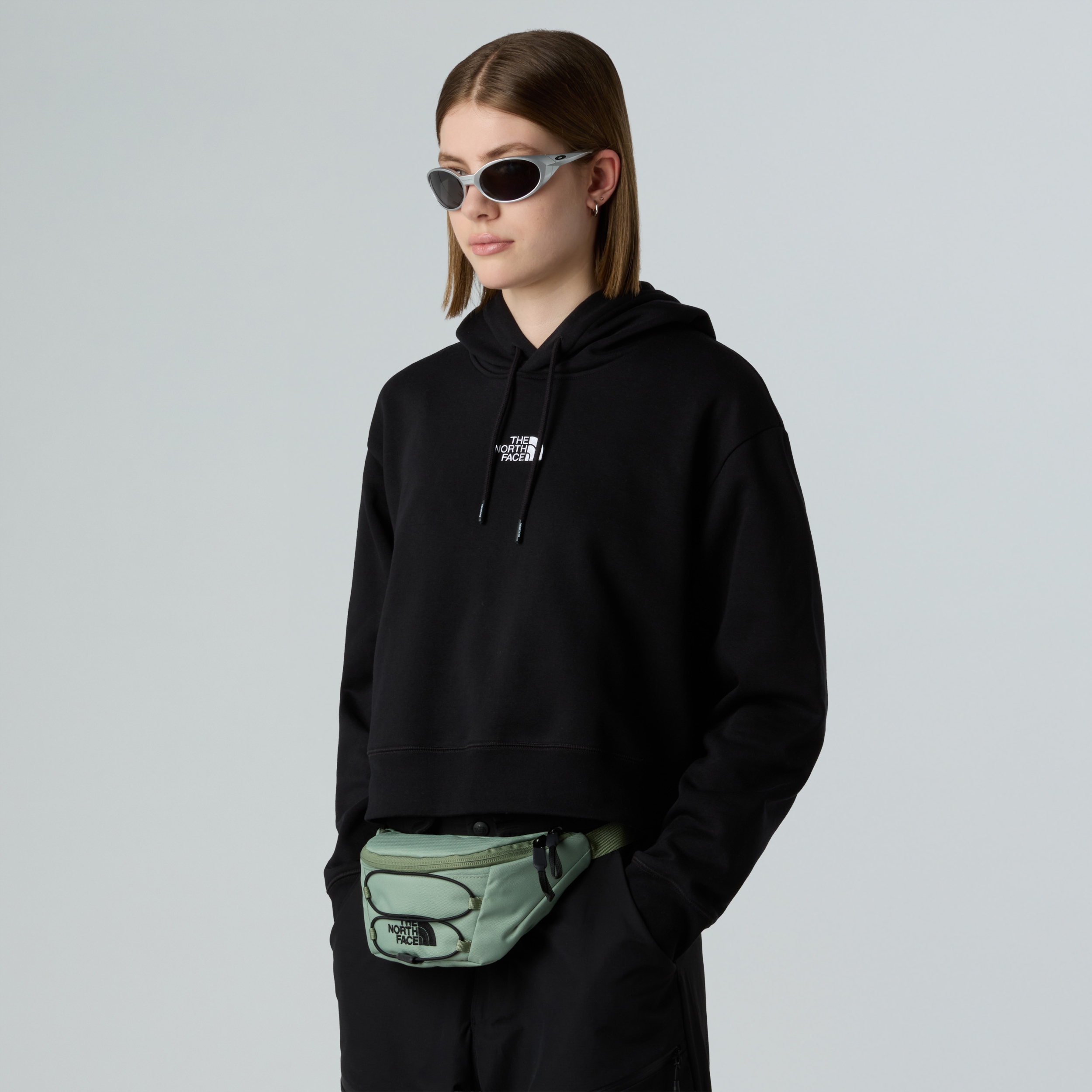 THE NORTH FACE JESTER LUMBAR BARK MIST/TNF BLACK – Bild 5