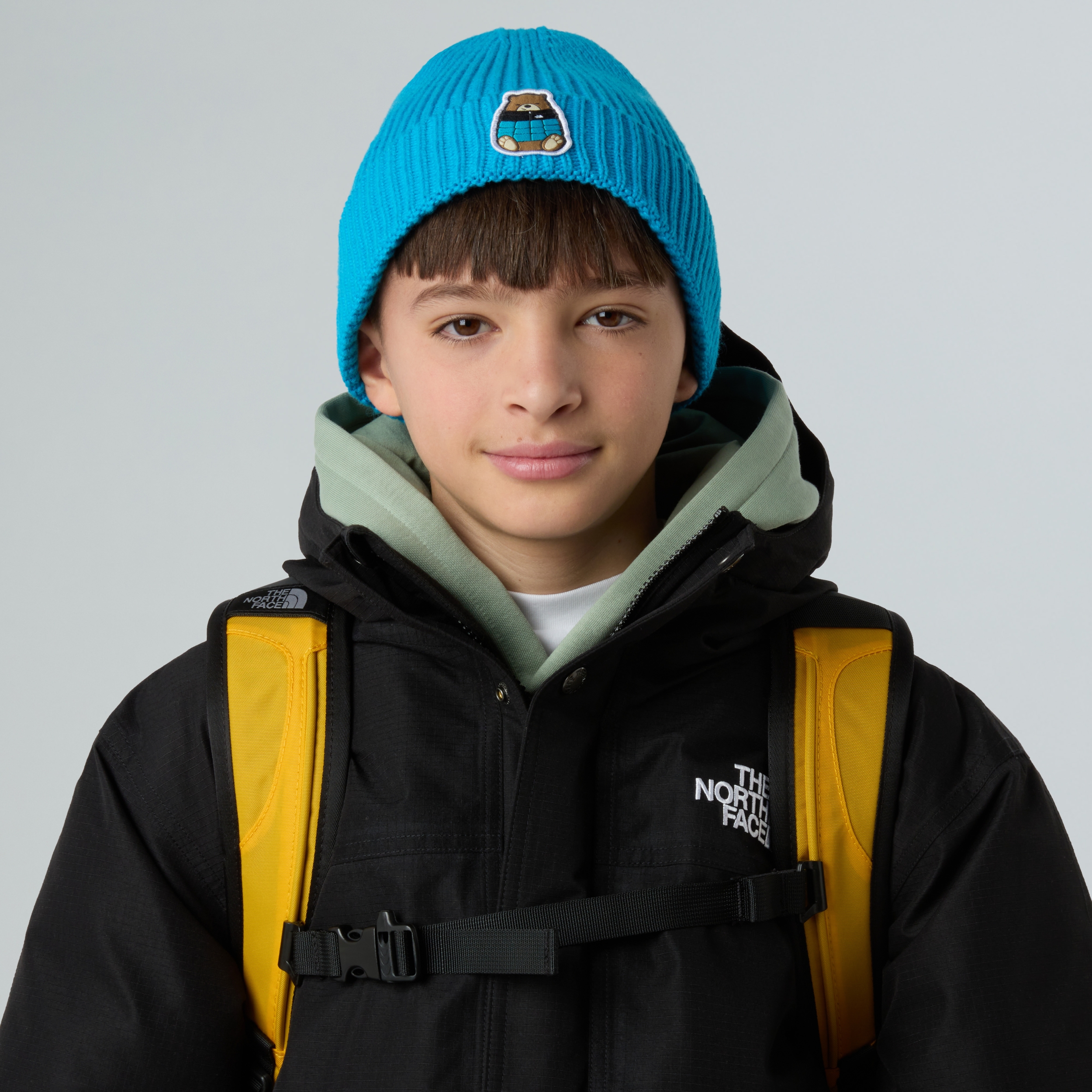 THE NORTH FACE KIDS TNF LOGO BOX CUFFED BEANI MERIDIAN BLUE/NUPTSE BE – Bild 2