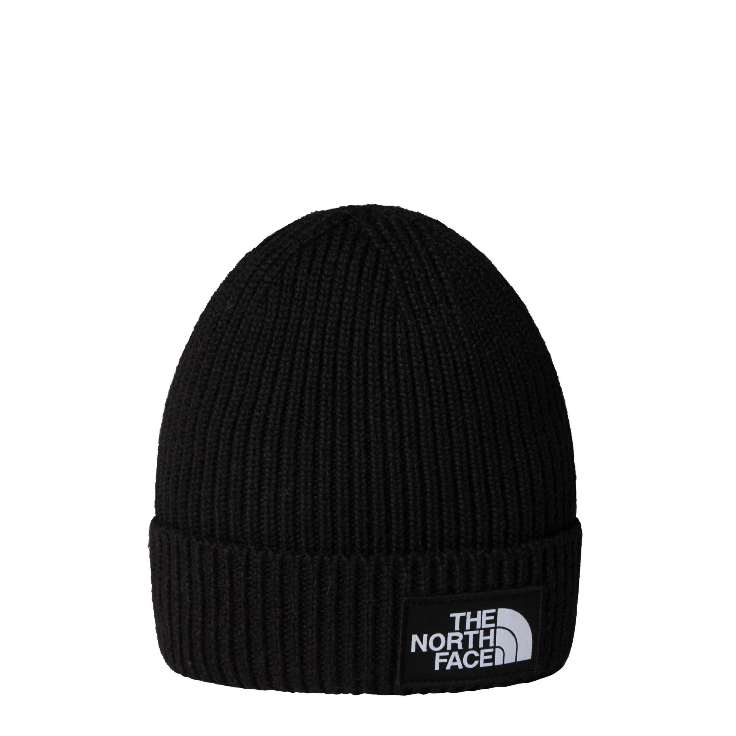 THE NORTH FACE KIDS TNF LOGO BOX CUFFED BEANI TNF BLACK