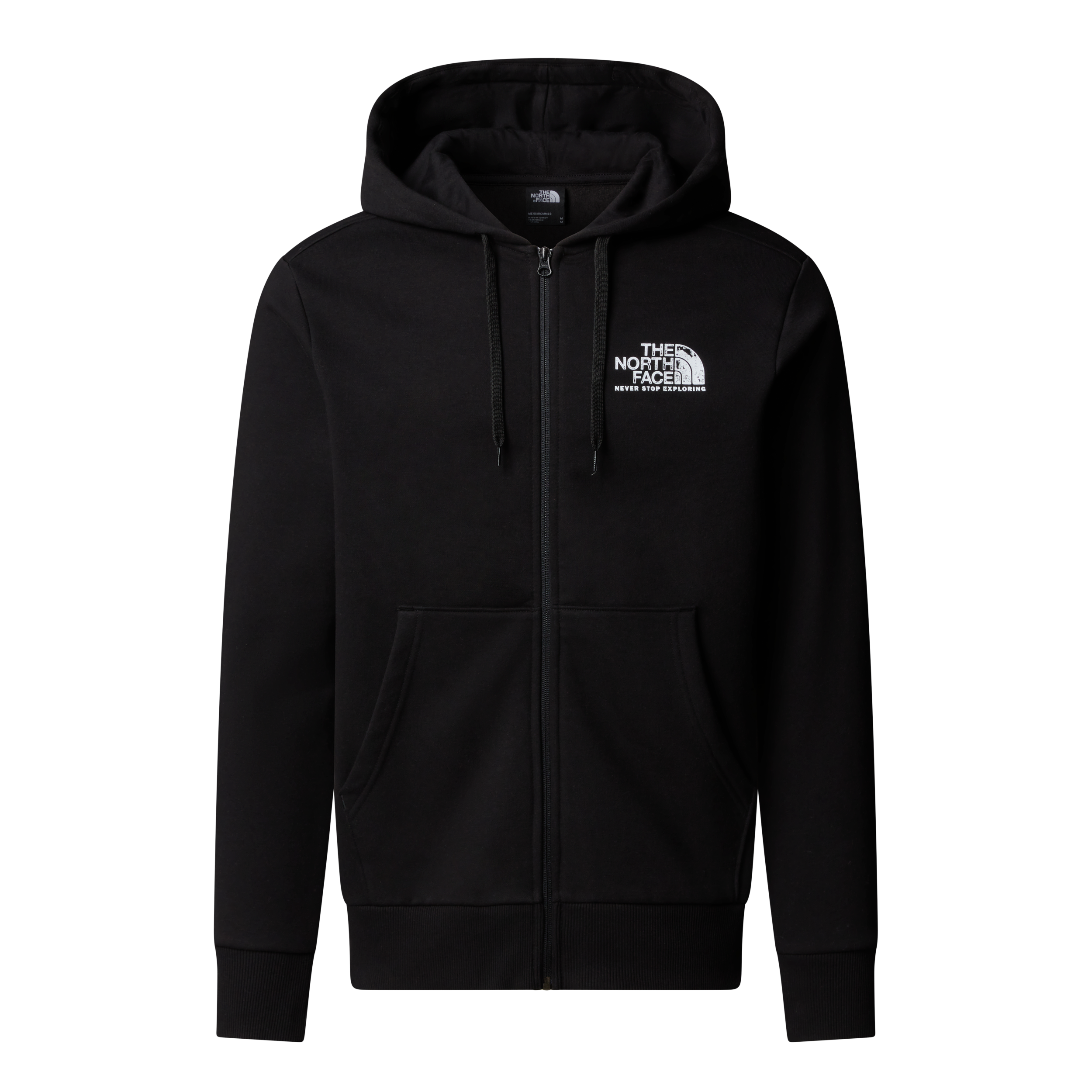 THE NORTH FACE M BLANCA PEAK FULL ZIP HOODED TNF BLACK