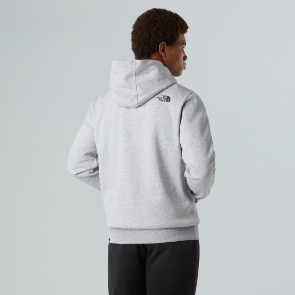 THE NORTH FACE M FINE HOODIE TNF LIGHT GREY HEATHER – Bild 4