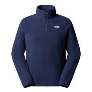 THE NORTH FACE M GLACIER FLEECE 1/4 ZIP JACKET SUMMIT NAVY