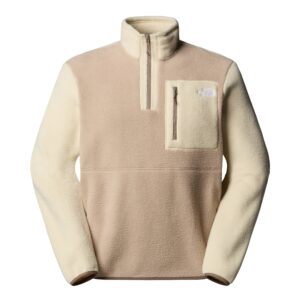 THE NORTH FACE M YUMIORI 1/4 ZIP MUSHROOM GREY/GRAVEL/MO
