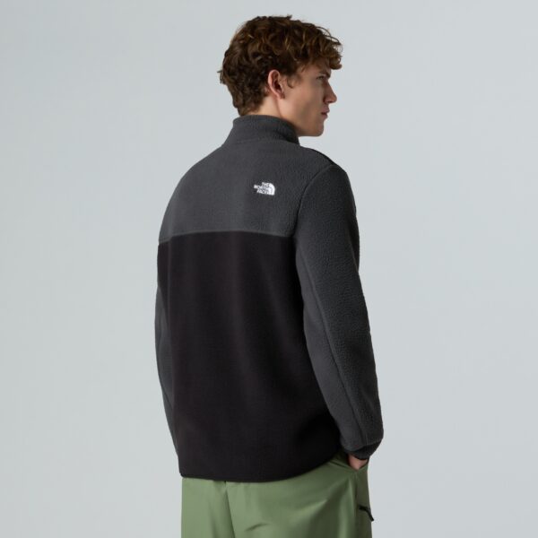 THE NORTH FACE M YUMIORI 1/4 ZIP TNFBLK/ASPHLTGRY/MNMNTGRY – Bild 3
