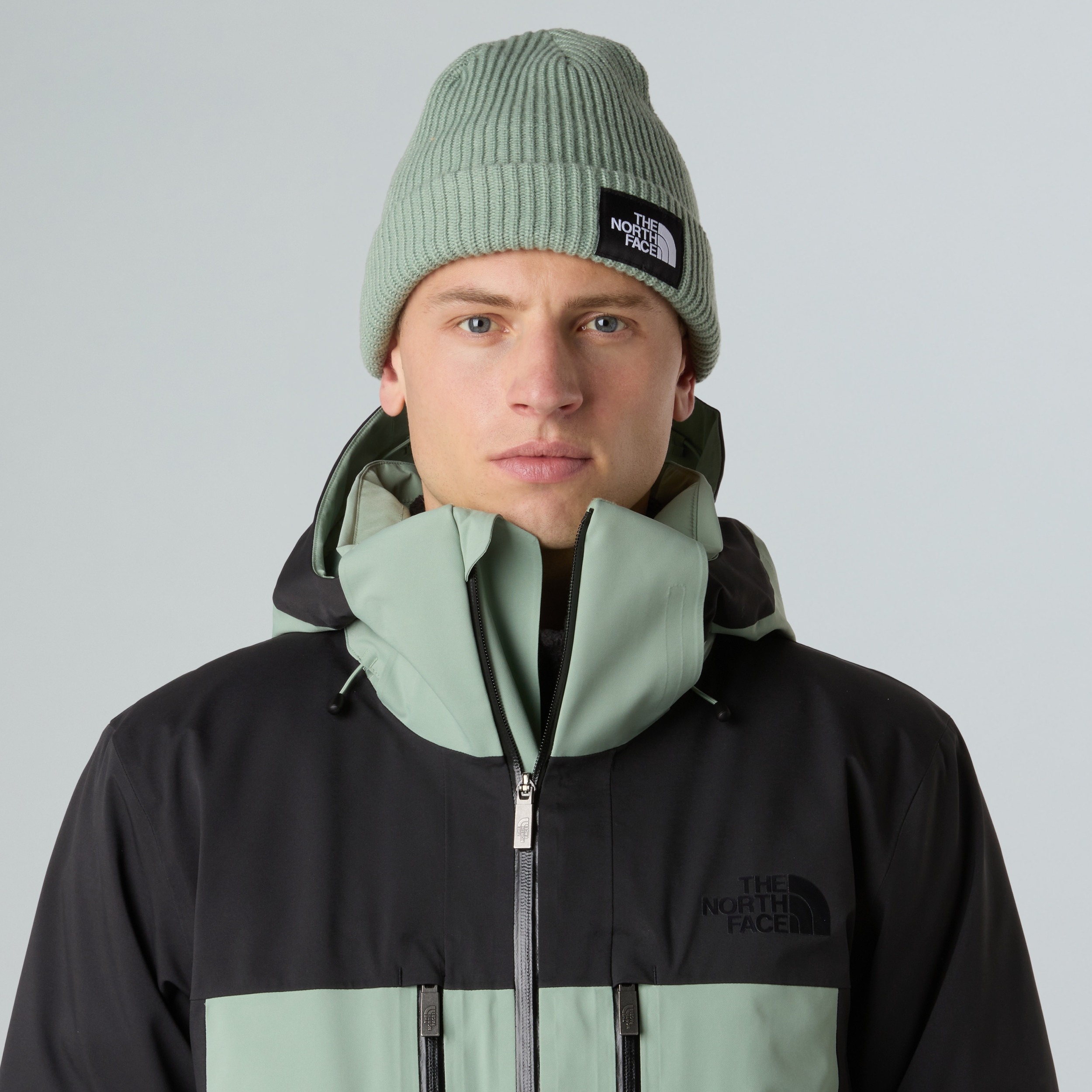 THE NORTH FACE SALTY LINED BEANIE SLATE MOSS – Bild 2