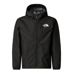 THE NORTH FACE TEEN ZIPLINE RAIN JACKET TNF BLACK
