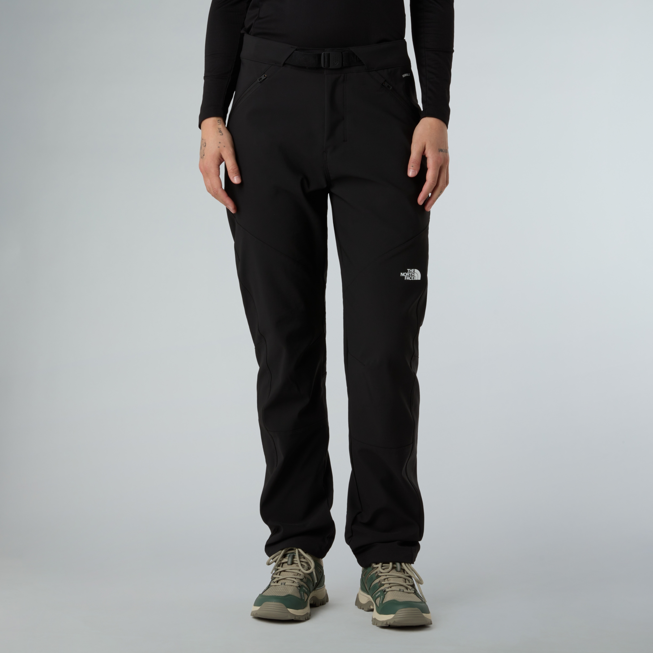 THE NORTH FACE W DIABLO REGULAR STRAIGHT PANTS TNF BLACK
