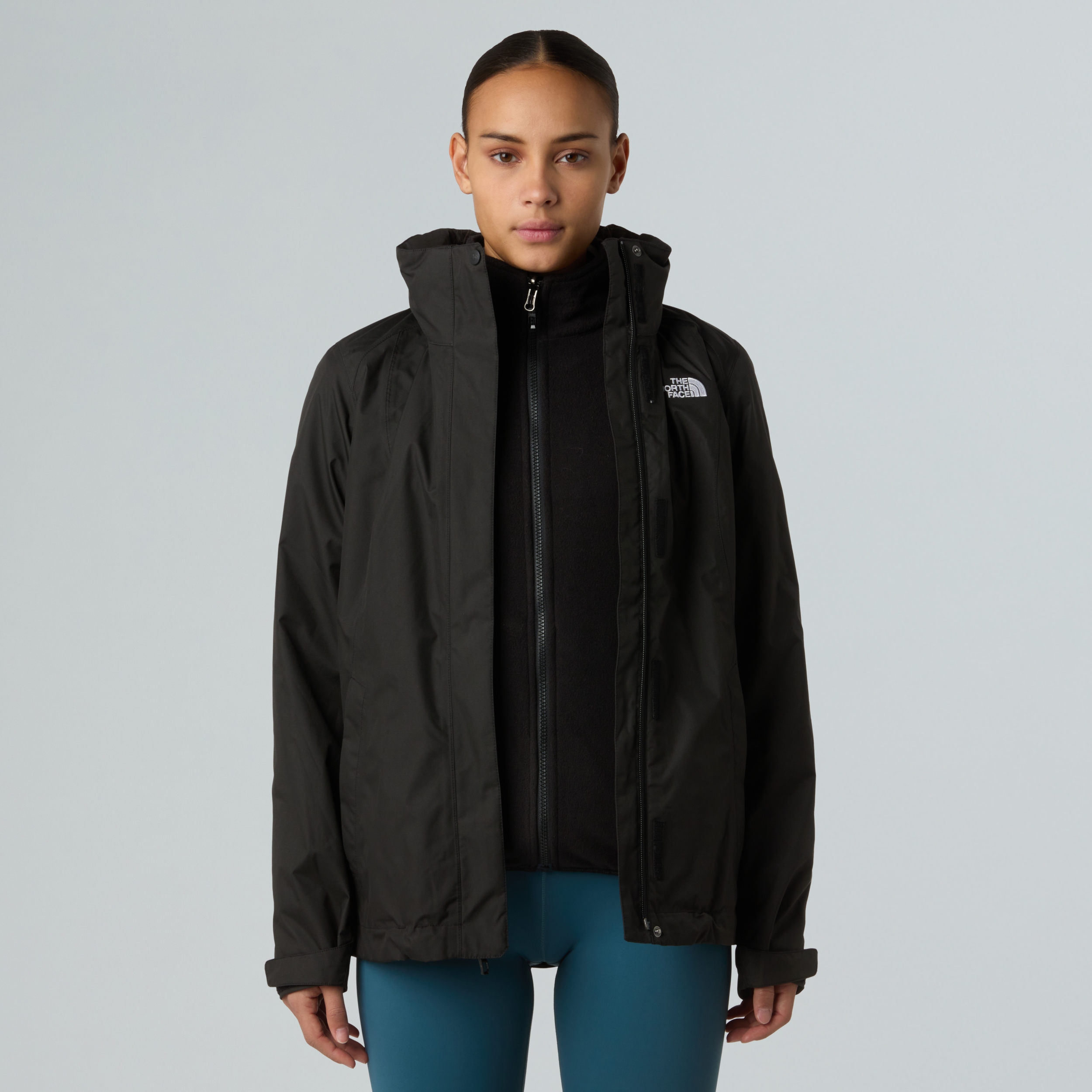 THE NORTH FACE W EVOLVE II TRICLIMATE JACKET TNF BLACK