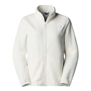 THE NORTH FACE W GLACIER FLEECE JACKET WHITE DUNE