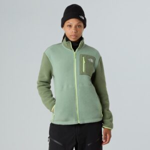 THE NORTH FACE W YUMIORI FULL ZIP SLATE MOSS/BARK MIST/AS