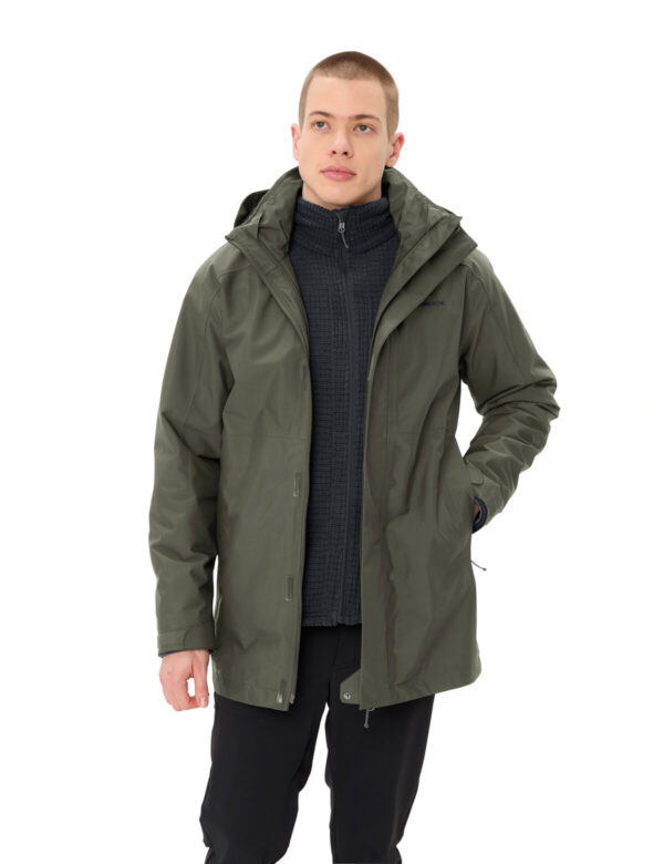 VAUDE Me Idris 3in1 Parka IV KHAKI – Bild 5