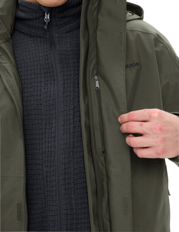 VAUDE Me Idris 3in1 Parka IV KHAKI – Bild 7