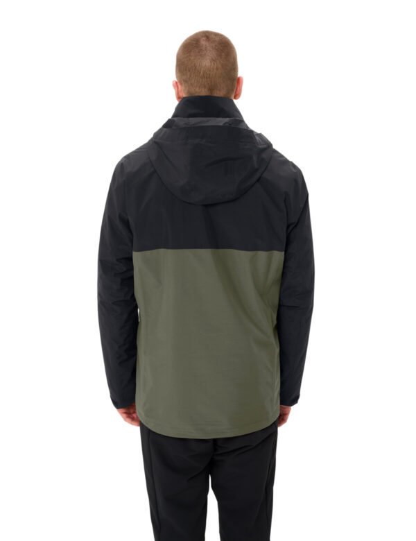 VAUDE Me Rosemoor 3in1 Jacket BLACK/KHAKI – Bild 2