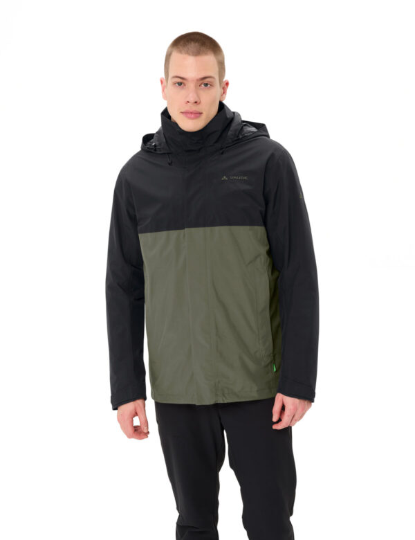 VAUDE Me Rosemoor 3in1 Jacket BLACK/KHAKI – Bild 8