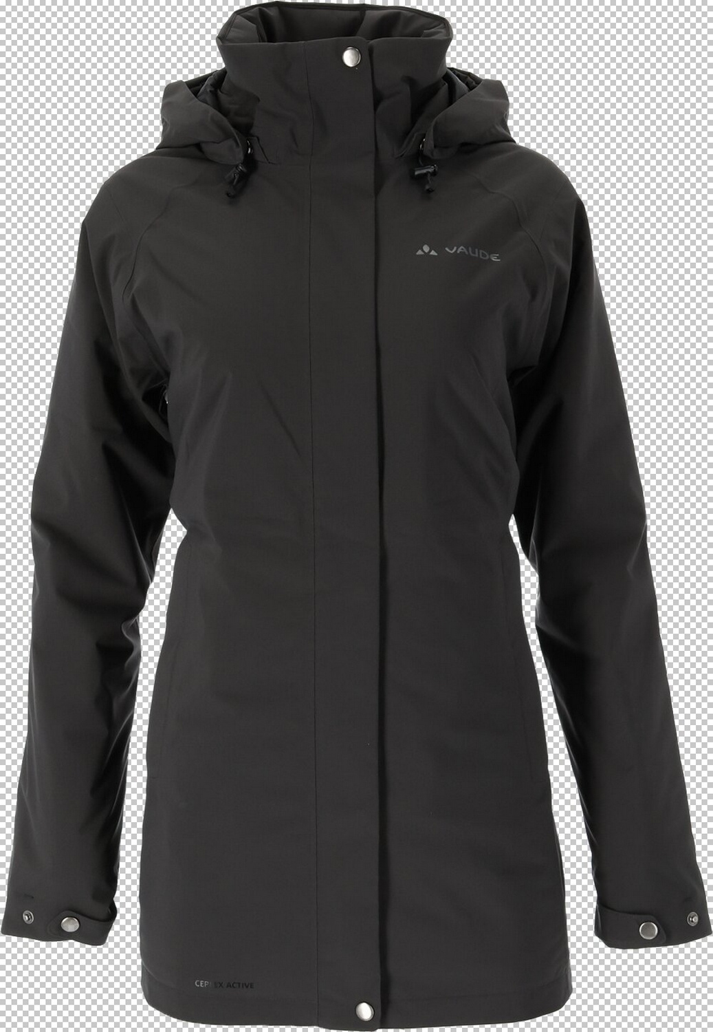 VAUDE SE Wo Cornia Coat II PHANTOM BLACK