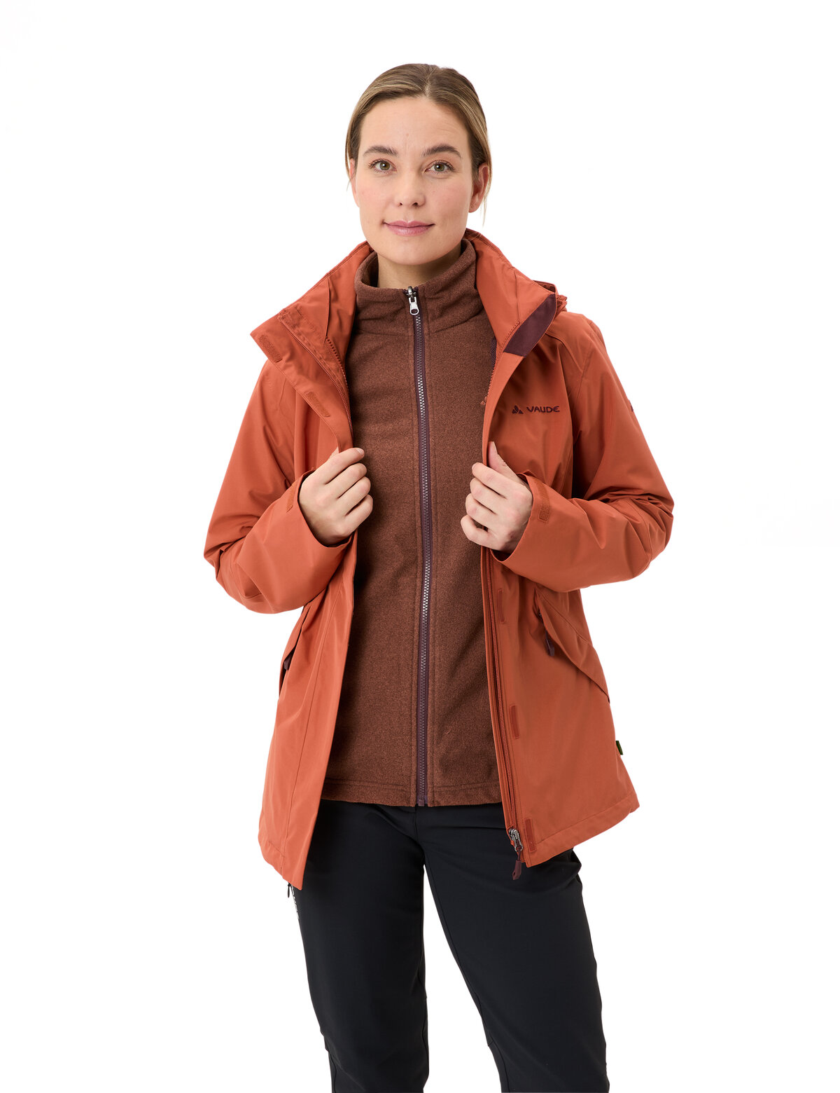 VAUDE Wo Rosemoor 3in1 Jacket II BUCKEYE – Bild 5