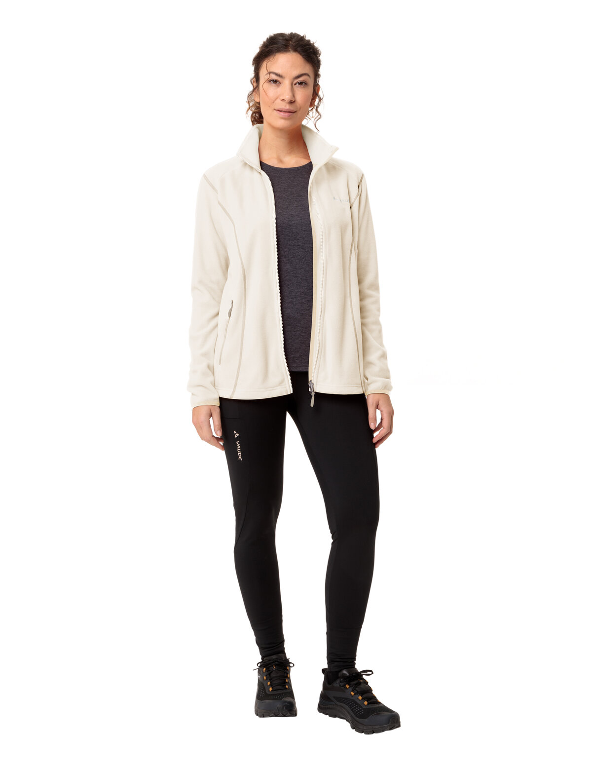 VAUDE Wo Rosemoor Fleece Jacket II ECRU UNI – Bild 7