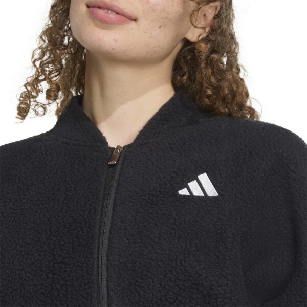 ADIDAS W HOL FZ BLACK/SILVMT – Bild 6