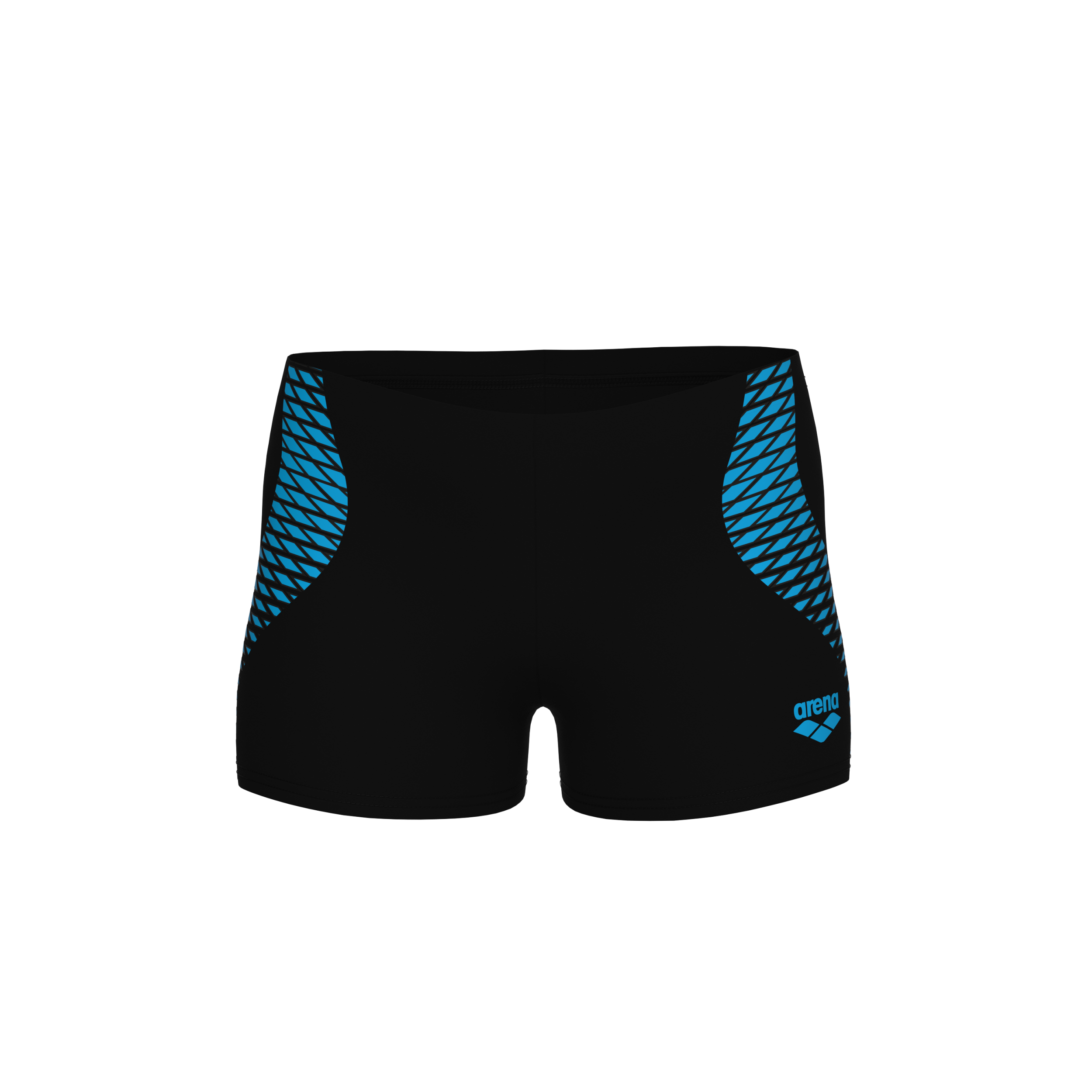 ARENA BOY'S ARENA OPENINGS SWIM SHOR BLACK-TURQUOISE – Bild 4