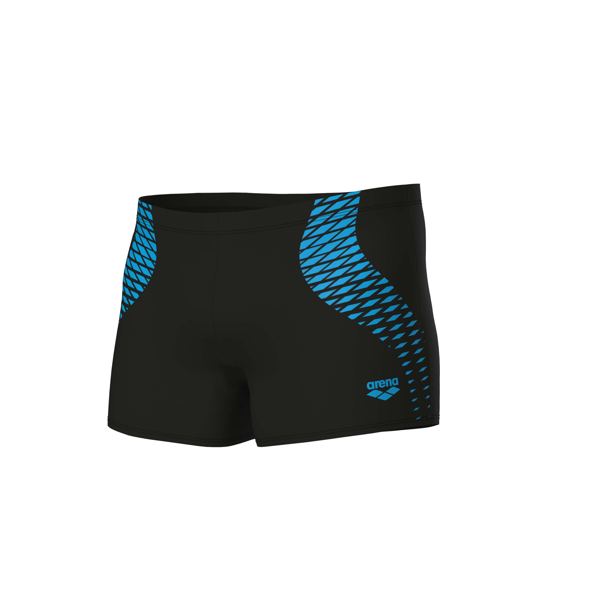 ARENA MEN'S ARENA OPENINGS SWIM SHOR BLACK-TURQUOISE