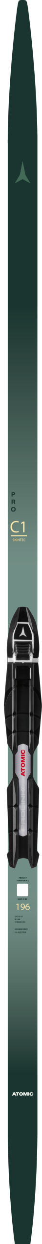 ATOMIC PRO C1 SKINTEC med + AC CL GREEN/