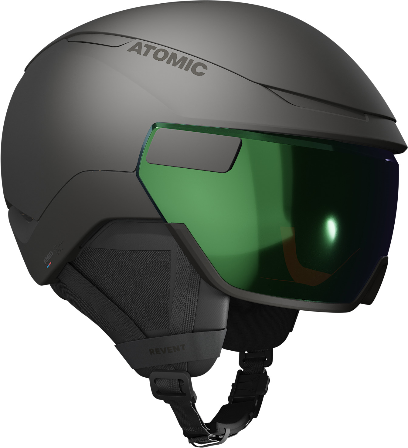 ATOMIC REVENT GT AMID VISOR HD Black BLACK/ – Bild 3