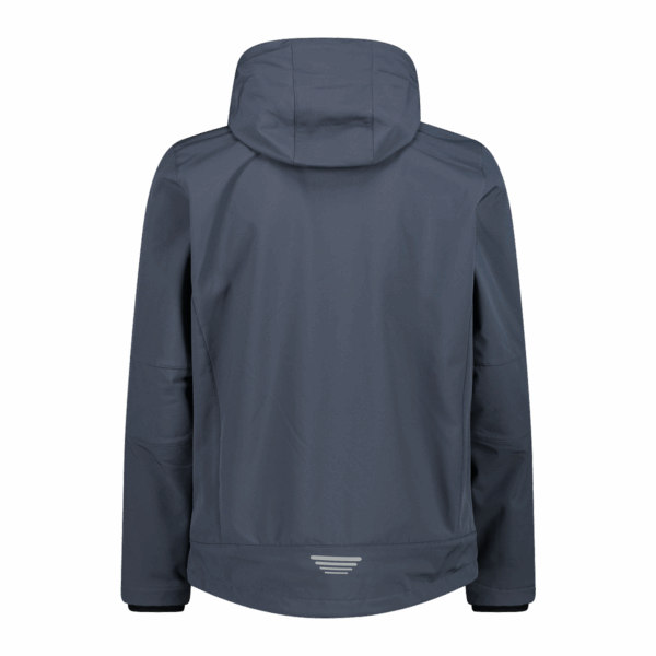 CMP MAN JACKET ZIP HOOD TITANIO-ALLUMINIO – Bild 2